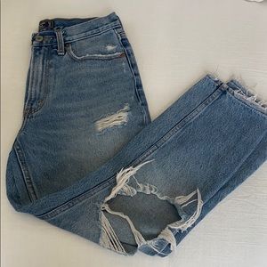 Abercrombie High Waisted Mom Jeans